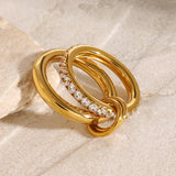 Alison Diamond Stacked Ring