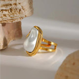 Charis Gold Parel Ring