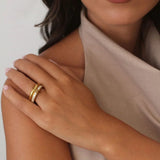 Alison Diamond Stacked Ring